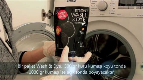 kumaş boyası çamaşır makinesinde nasıl kullanılır